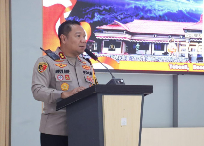 Sambut Malam Pergantian Tahun, Kapolres Basel Himbau ini Ke Masyarakat 