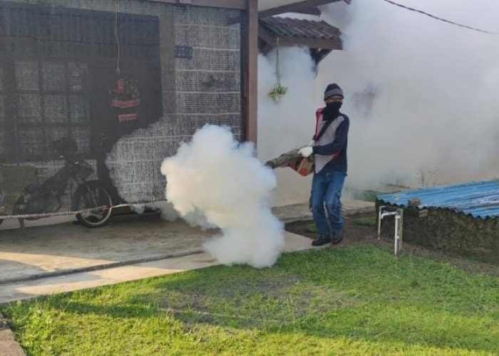 Cegah Wabah DBD, PT Timah Area Kundur Lakukan Fogging di Permukiman dan Sarana Umum