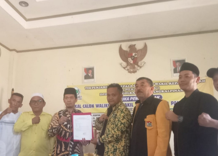 Satu-satunya Nahdliyyin di Pilkada Pangkalpinang, Pimpinan Ponpes Hidayatussalikin Daftar ke Partai Golkar 