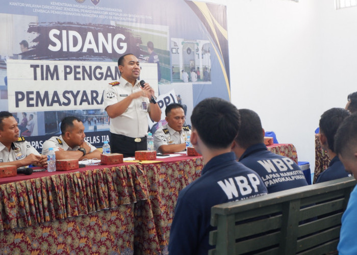 Sidang TPP Lapas Narkotika Pangkalpinang Bahas Hak 69 Warga Binaan