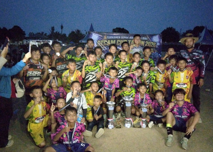 Putra Jaya FC U-12 Juara Gecam Cup 2026, Tambah Koleksi Prestasi di Usia Dini