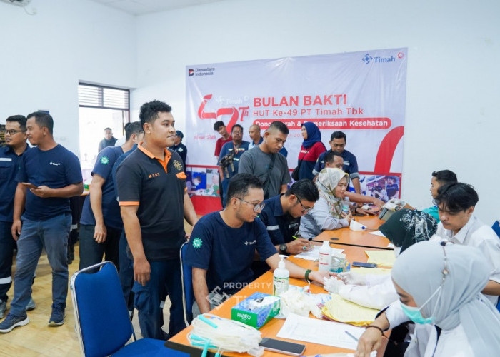 Gelar Bulan Bakti HUT ke-49 di Kabupaten Bangka, PT Timah Hadirkan Layanan Kesehatan Gratis dan Donor Darah 