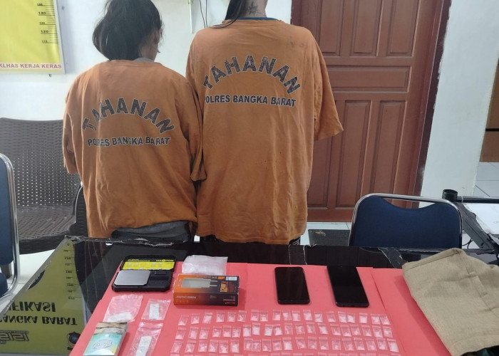 2 Perempuan Nekat Edarkan Sabu