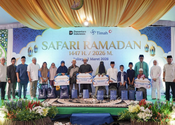 Berbagi Kebahagiaan dalam Safari Ramadan, Affan Senang Terima Santunan dari PT Timah 