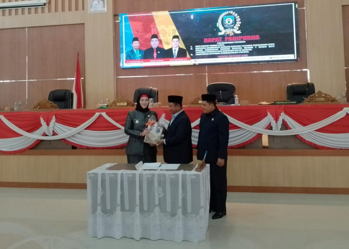 DPRD Basel Paripurna LKPJ Bupati 2025 dan Raperda Pengelolaan Barang Milik Daerah 