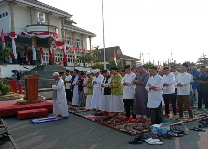 Wako Udin Gelar Salat Minta Hujan Bersama DMI dan Ormas Islam se-Kota Pangkalpinang