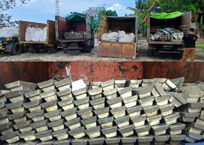  Ini Penampakan Sitaan Barang dari Gudang PT Rajawali Rimba Perkasa 