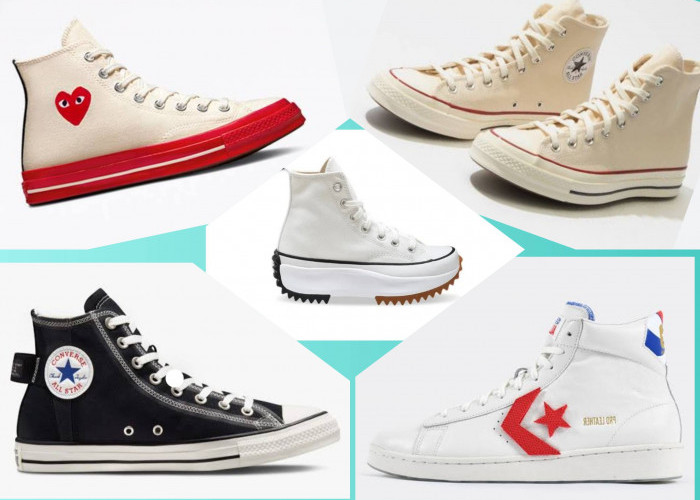 Rekomendasi 5 Sepatu Converse Tinggi dan Cara Memilih Ukuran yang Tepat