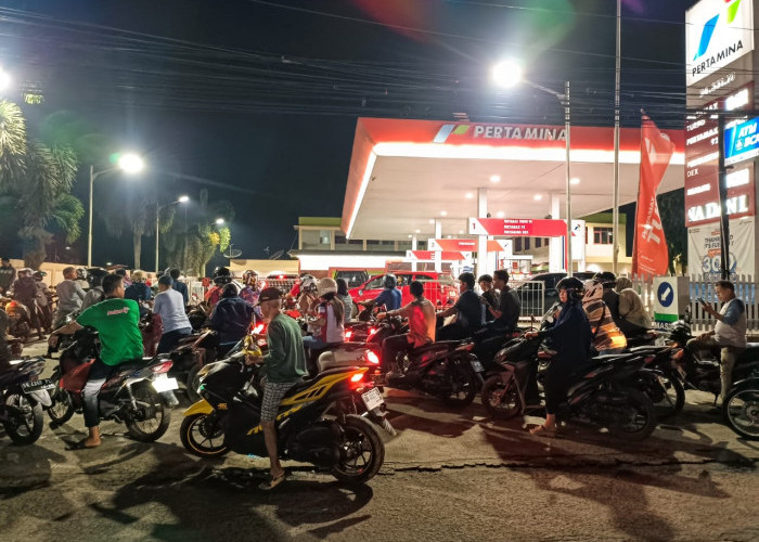 BBM Langka, Antrian Mengular di SPBU di Babel, Kata Pertamina Aman dan Lancar