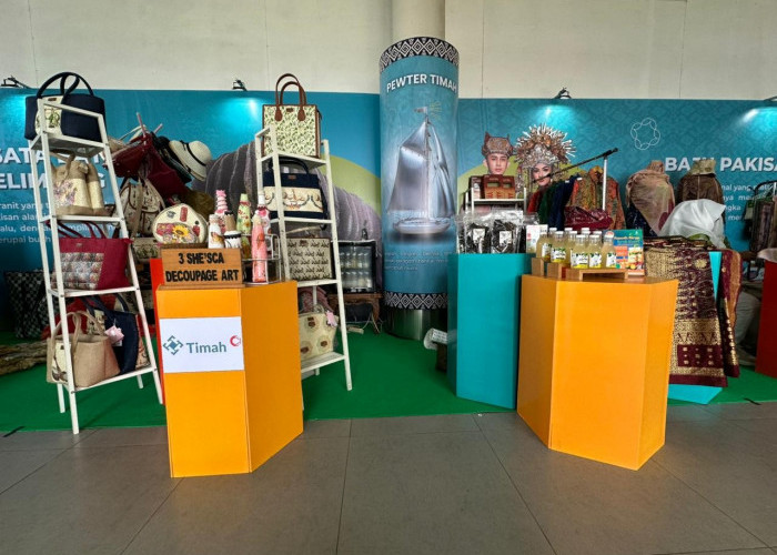 PT Timah Tbk Dorong Promosi UMKM, Libatkan Mitra Binaan di Airport Local Pride Festival Bandara Depati Amir