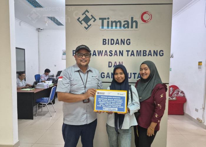 Hadirkan Harapan untuk Keluarga, PT Timah Dukung Biaya untuk Pengobatan Anak di Belitung 