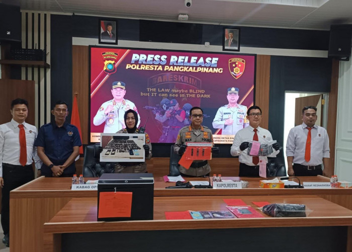 Polresta Pangkalpinang Bongkar Kasus Narkoba Modus Baru Vape Berisi Cairan Sabu, Jaringan dari Malaysia