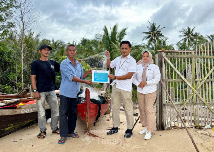 PT Timah Gandeng Nelayan Jaga Laut, dari Bantuan Jaring hingga Restocking Kepiting