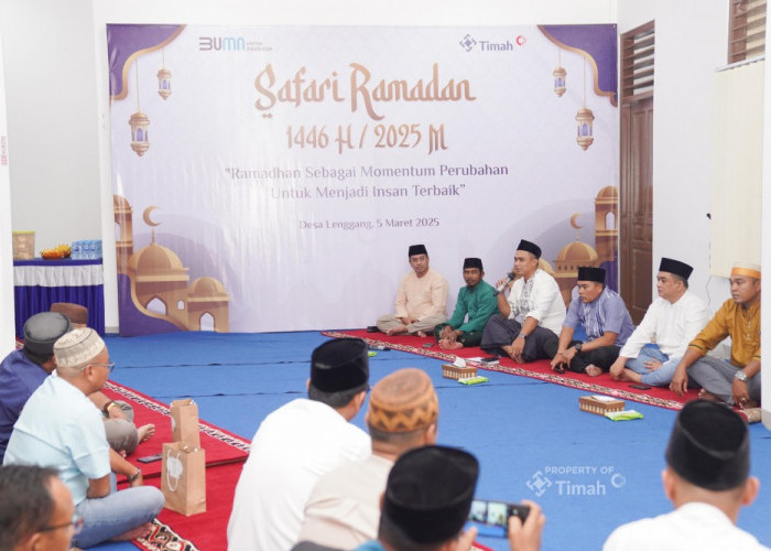 Gelar Safari Ramadhan di Pulau Belitung, Direktur Pengembangan Usaha PT Timah Ajak Pererat Silaturahmi 