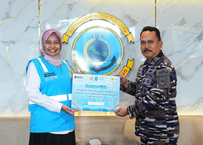 Perkuat Bintahwilmar, PLN dan Lanal Babel Bangun Ekosistem “Rumpon Hybrid” di Pesisir Belinyu