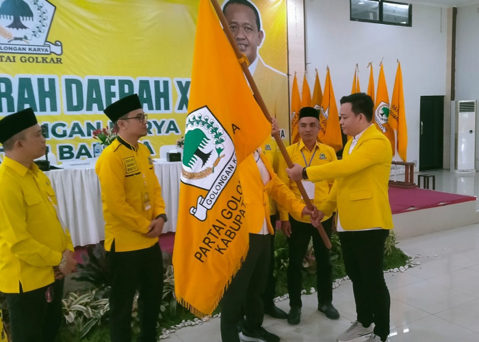 Aklamasi, Politisi dari Penyamun Gantikan Levi Pimpin DPD Partai Golkar Bangka 2026-2031