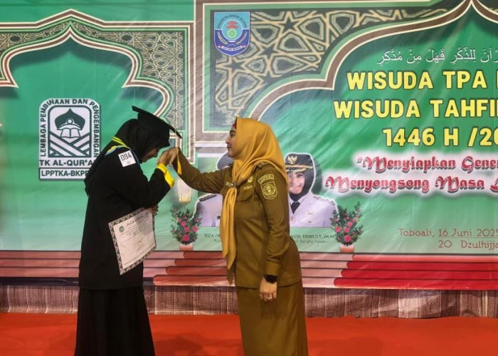 Ribuan Santri TPA Basel Diwisuda, Wabup Debby Pesan Ini 