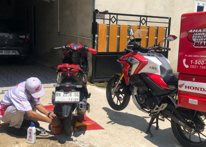 Warga Mentok Tidak Perlu Khawatir, Honda Care ASP Mentok Siap Membantu Saat Motor Mengalami Kendala
