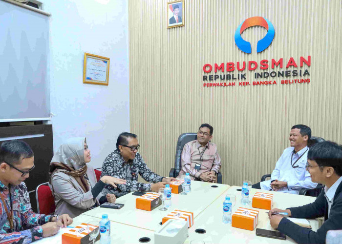 OJK Regional VII Kunjungi Ombudsman Babel, Kolaborasi Edukasi Pelayanan Keuangan masyarakat