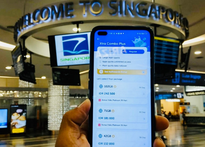 Ke Singapura dan Malaysia, Manfaatkan Paket Xtra Combo Flex   