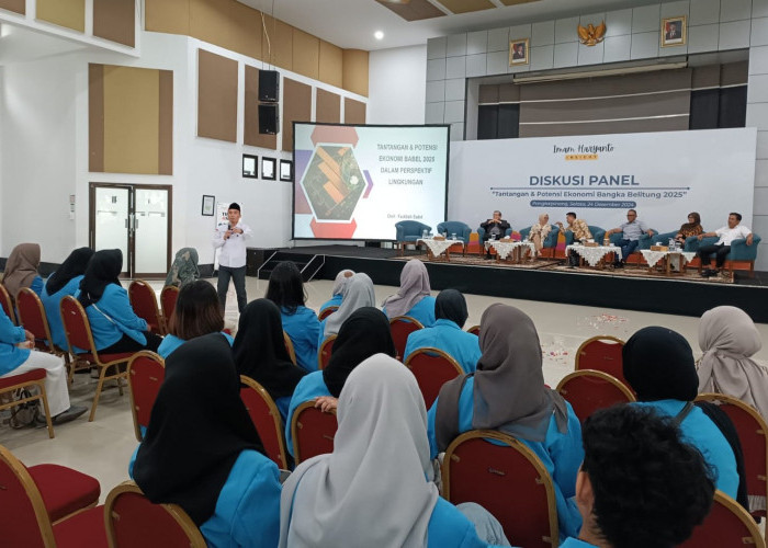 IHI Gelar Diskusi Panel Bahas Tantangan dan Potensi Ekonomi Bangka Belitung 2025,