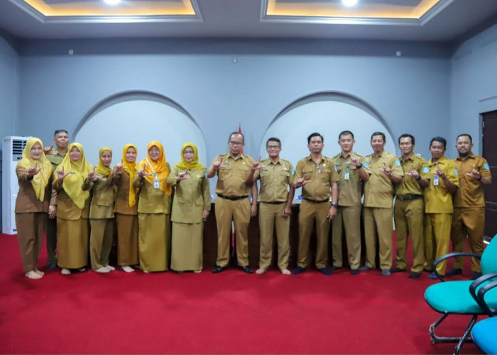 DKP Bangka Dampingi Pemdes Dirikan Perpustakaan