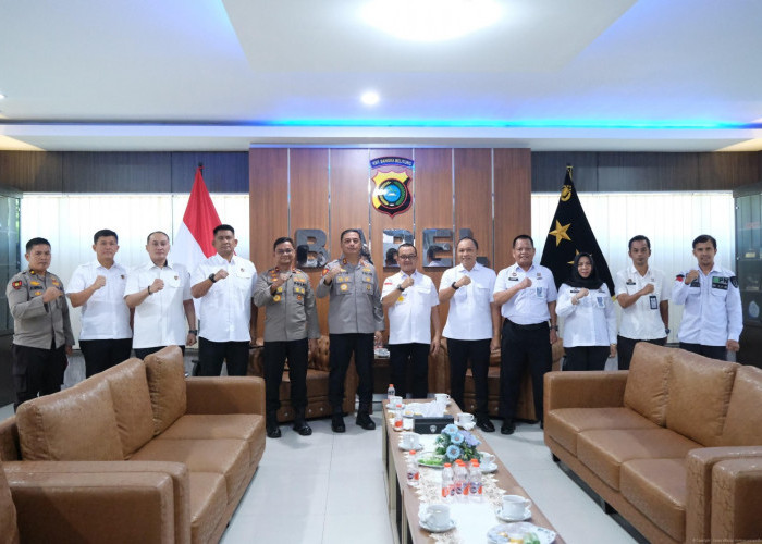 Kakanwil Kemenkum Babel Beserta Jajaran Lakukan Audiensi dengan Kapolda Babel 