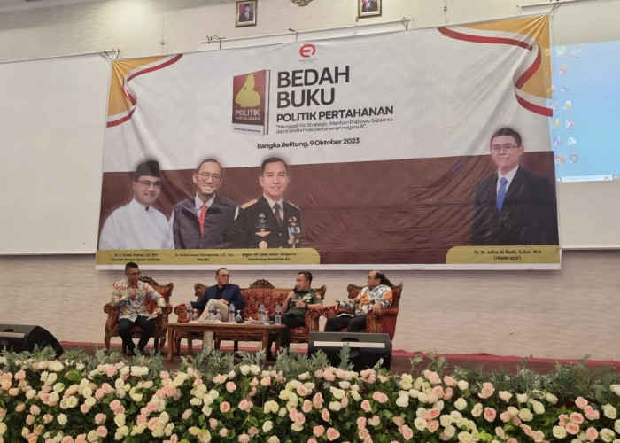 Dahnil Anzar bersama Erzaldi Rosman Gali Visi Strategis Pertahanan Indonesia