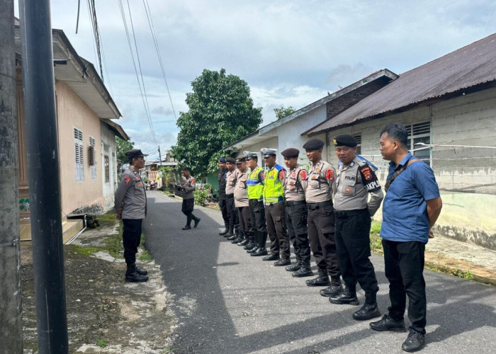 Pengamanan Kampanye, Kapolsek Pangkalan Baru Ingatkan Personel Jaga Netralitas