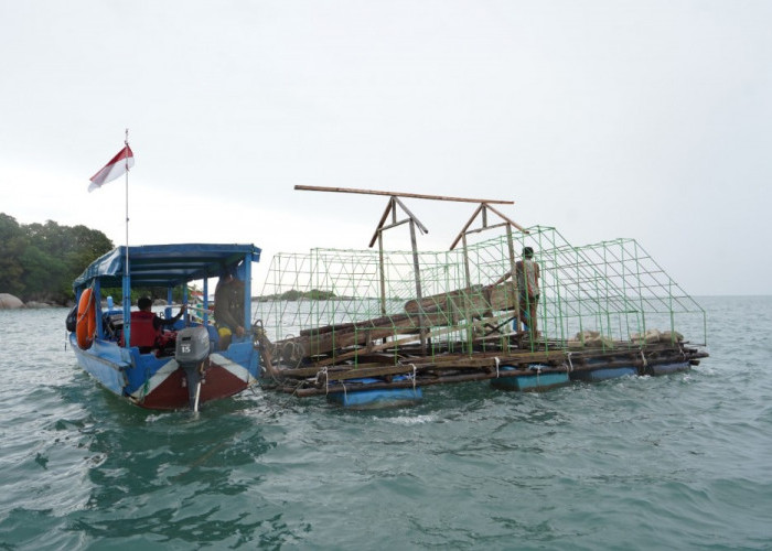 Bersama Nelayan, PT Timah Tbk Jalankan Program Fishing Ground di Perairan Pulau Bangka