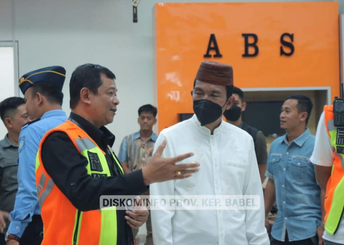 Pj Gubernur Suganda: Arus Mudik di Bandara Depati Amir Lancar dan Kondusif 