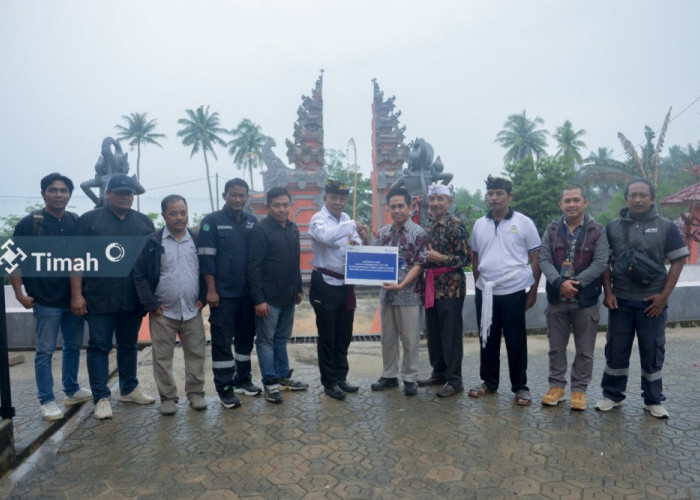 Pura Jagatnatha Surya Kencana Alami Masalah Air Bersih, PT Timah Tbk Berikan Bantuan Pengeboran Sumur