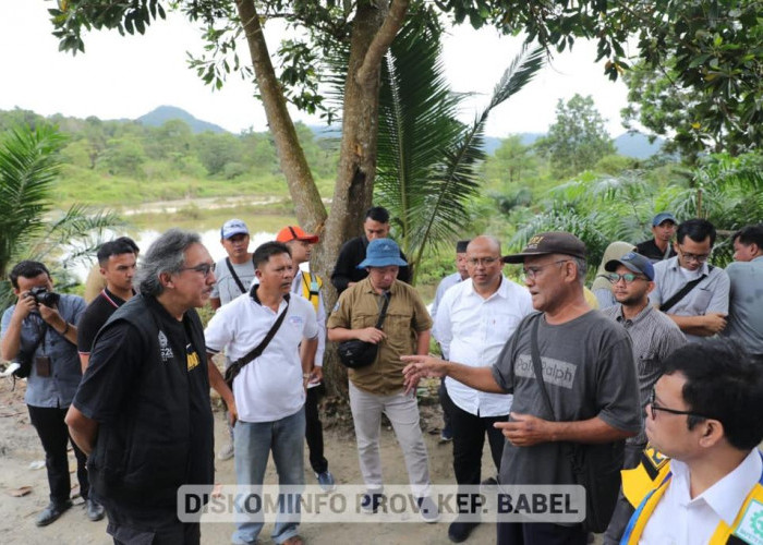 Kolam Retensi Terak-Pedindang Mampu Reduksi Banjir 69 Persen di Pangkalpinang