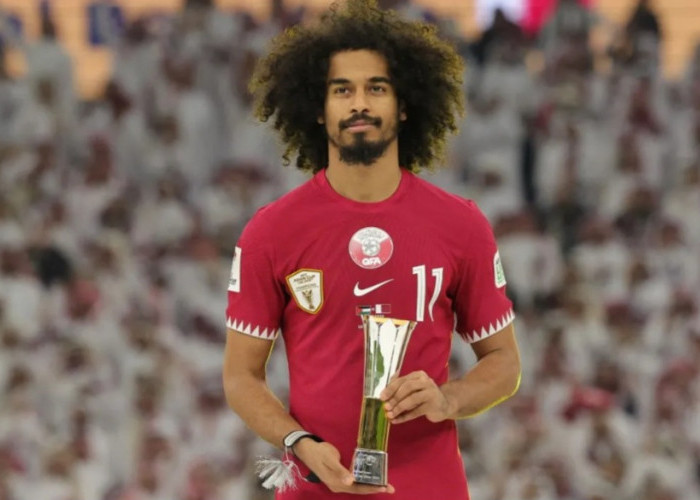 Striker Qatar Jadi Pemain Terbaik dan Top Skor Piala Asia