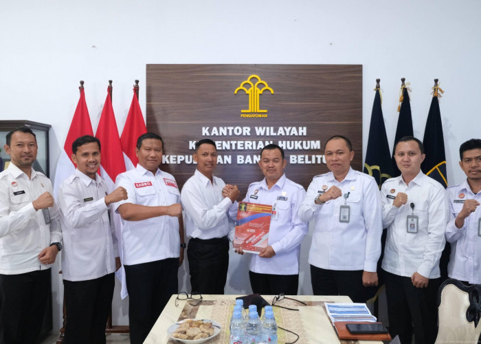 Kanwil Kemenkum Babel Ikuti Serah Terima PPPK Tahun Anggaran 2024 Secara Virtual