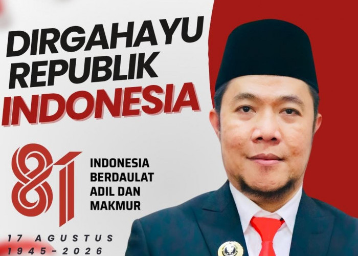 Gelar Upacara HUT ke-81 RI, Osykar: Jangan Sekali-Kali Melupakan Sejarah