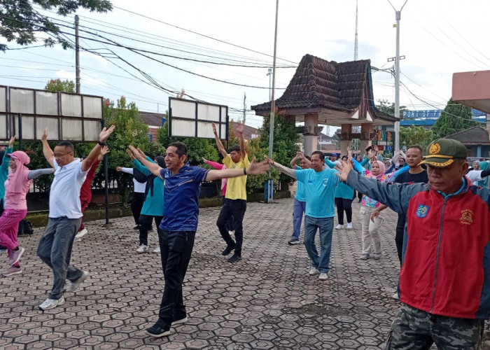 Car Free Day Ceria di Pangkabalam Bersama Asisten Pemkot Juhaini
