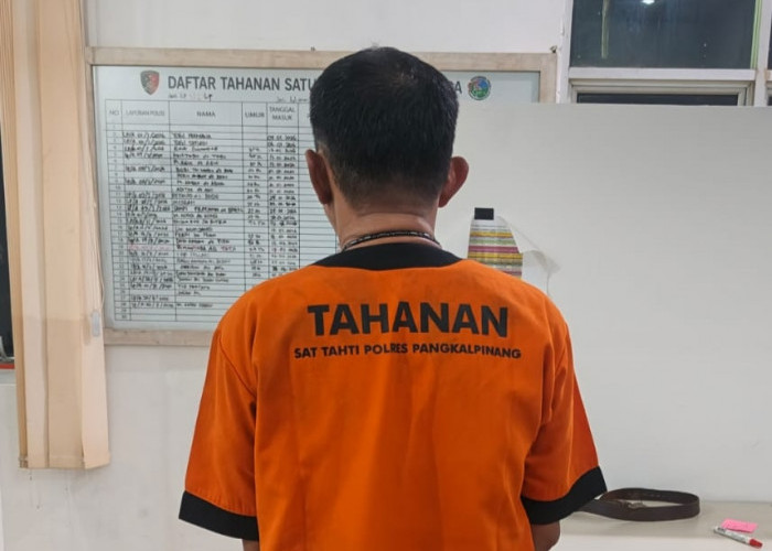 Polresta Pangkalpinang Ringkus Tersangka Pengedar di Gerunggang, Sita 8,86 Gram Sabu