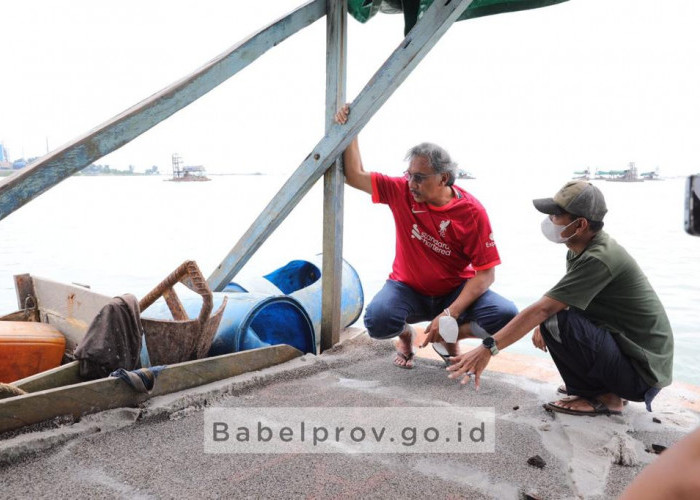 Pj Gubernur Pastikan Aktivitas Ponton Isap Produksi di Teluk Rubiah Legal