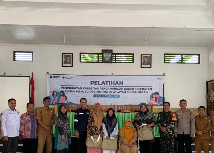 Cegah Stunting di Sungai Selan, PT Timah Tingkatkan Kapasitas Kader Kesehatan Melalui Program Pelatihan