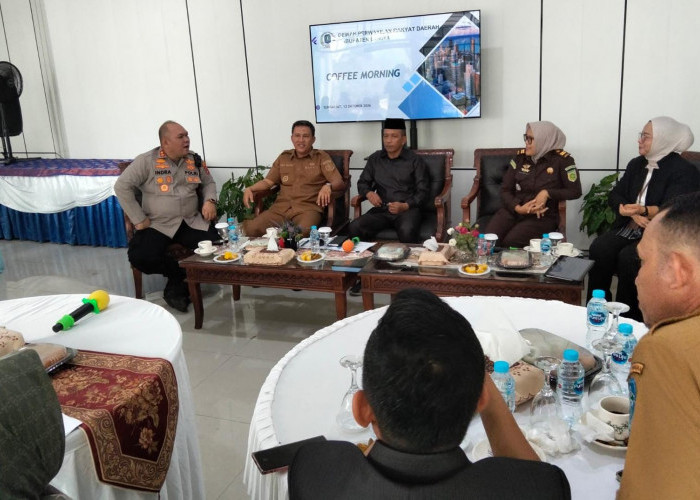 ​Coffee Morning DPRD & Forkopimda, Ini Capaian Satu Tahun Pemerintahan 