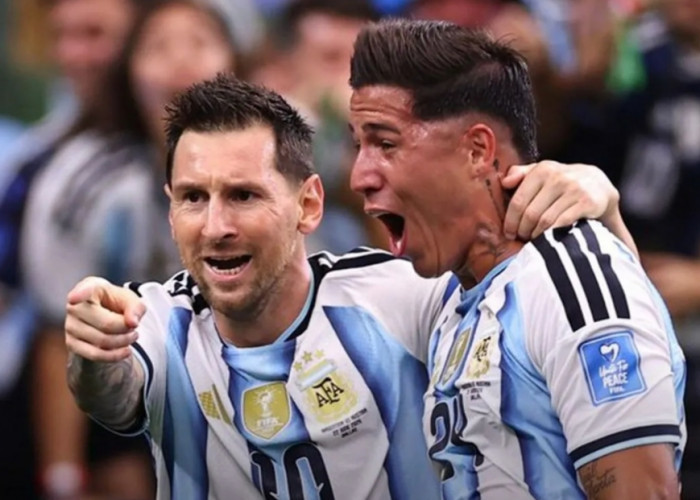 Rekor Gol Messi Bawa Argentina ke Babak 32 Besar