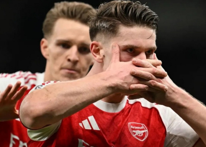 Hancurkan Tottenham 4-1, Arsenal Kembali Unggul 5 Poin dari City