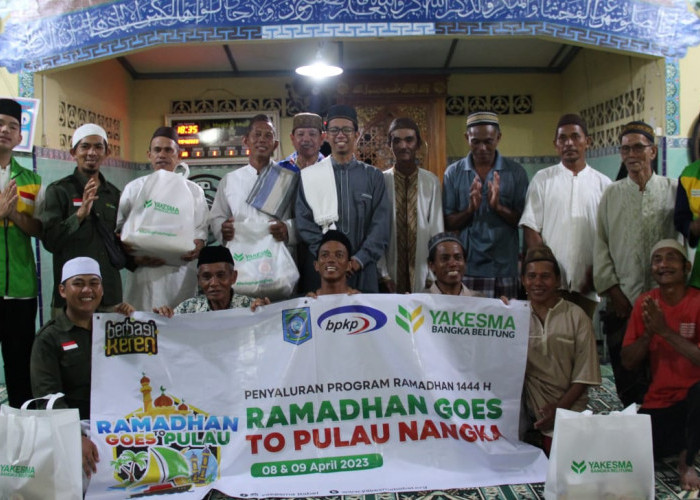 Perdana, Yakesma Babel Salurkan Program Ramadan Goes to Pulau Nangka