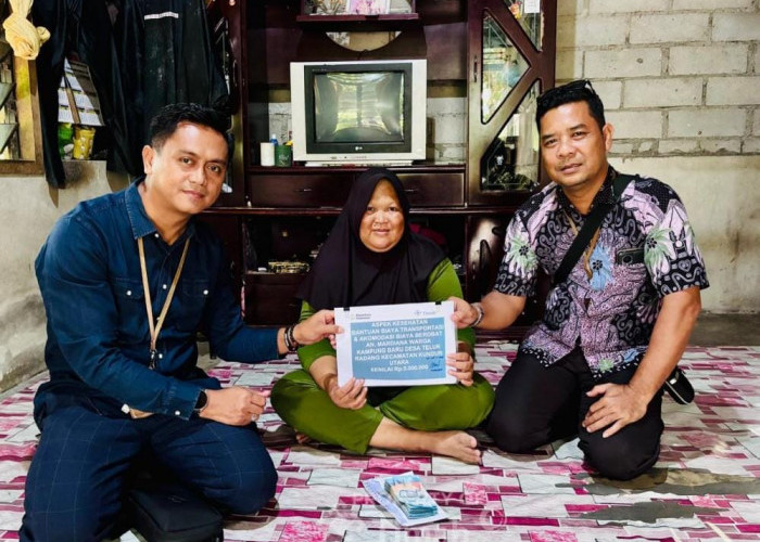 PT Timah Tbk Ringankan Beban Biaya Pengobatan Warga Teluk Radang