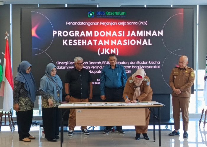 Cover 952 Peserta JKN 5 Desa di Kecamatan Simpang Rimba, PT SMB Gelontorkan Anggaran Rp. 199,9 Juta