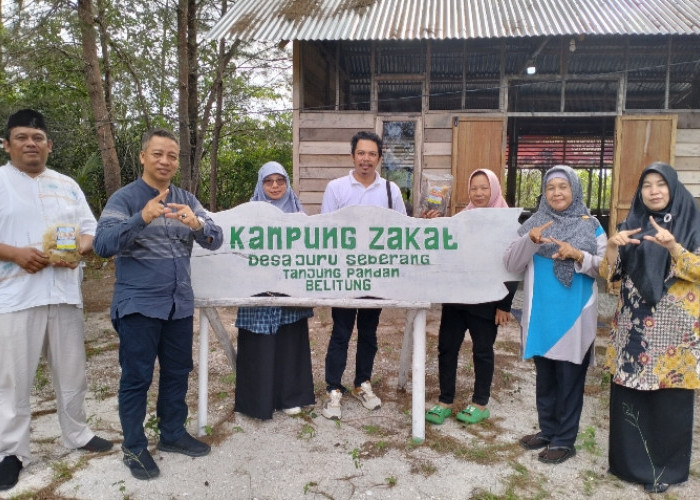 NAMALUH Kampung Zakat Desa Juru Seberang, Naikkan Pendapatan PU dan Berbagi Zakat 