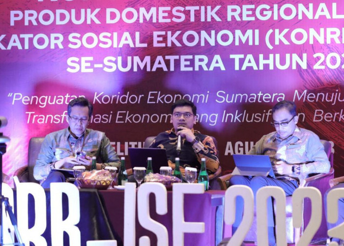 Rilis Bersama KONREG PDRB-ISE Se-Sumatera Tahun 2023