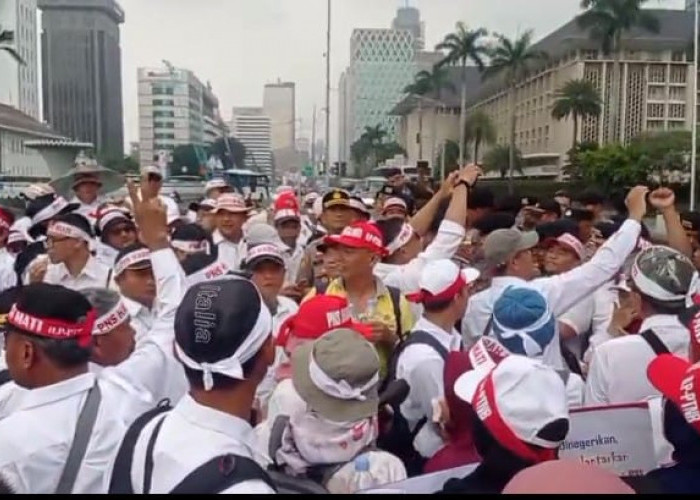 Gabung Aksi Nasional, Perwakilan P3K UBB Bersama 35 ILP PTNB Tuntut Jadi PNS
