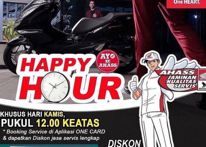 Konsumen Honda Merapat, Ada Promo Happy Hour Ahass